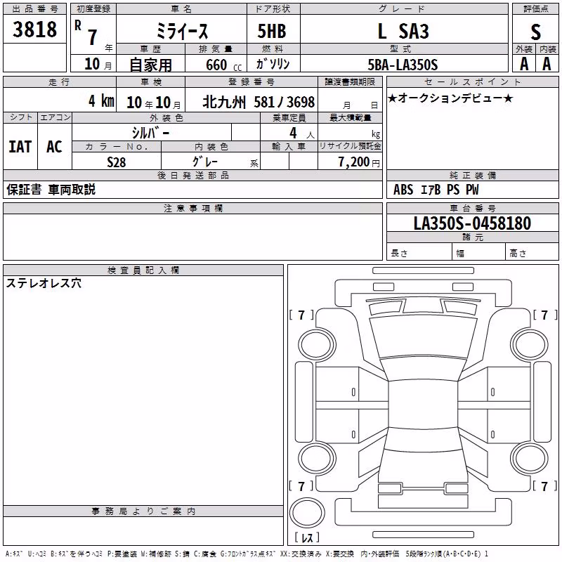 DAIHATSU MIRA E:S