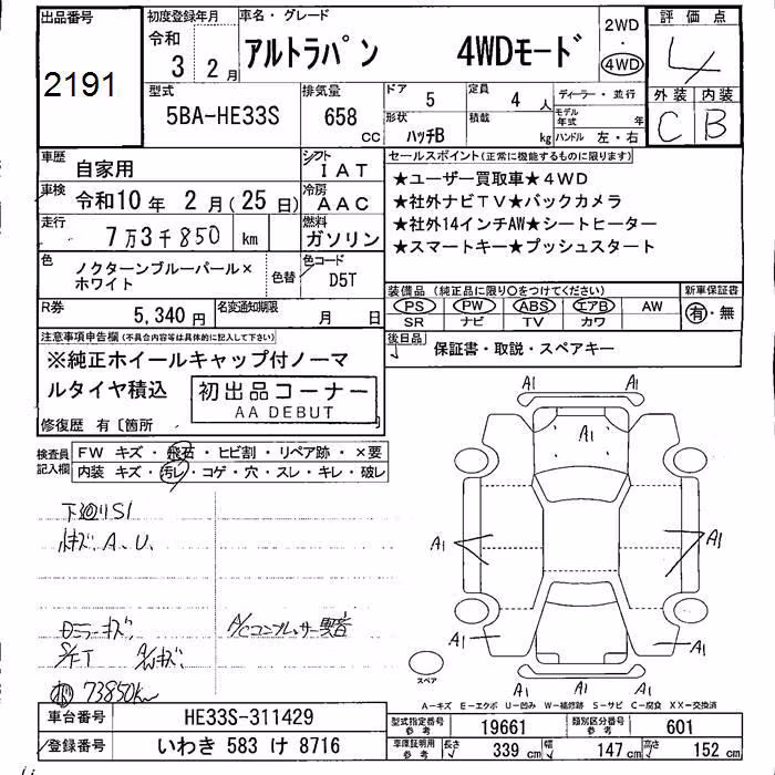 SUZUKI ALTO LAPIN