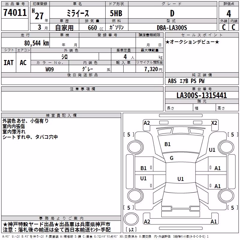 DAIHATSU MIRA E:S