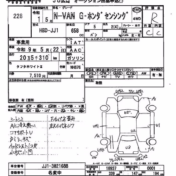 HONDA N-VAN