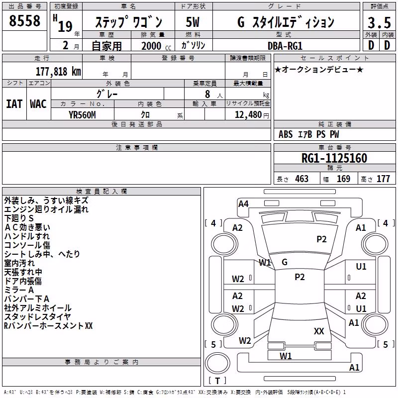 HONDA STEPWGN
