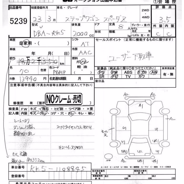 HONDA STEPWGN