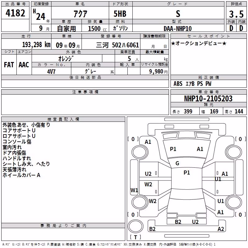 TOYOTA AQUA