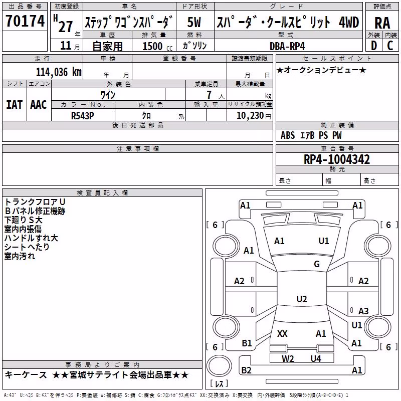 HONDA STEPWGN