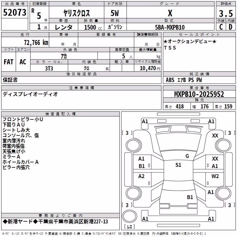 TOYOTA YARIS CROSS