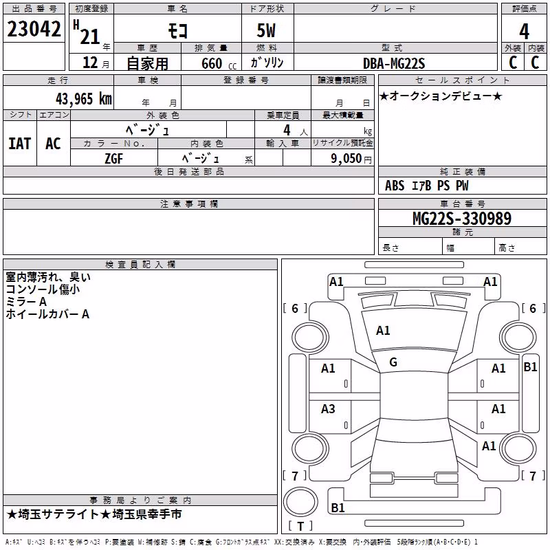 NISSAN MOCO