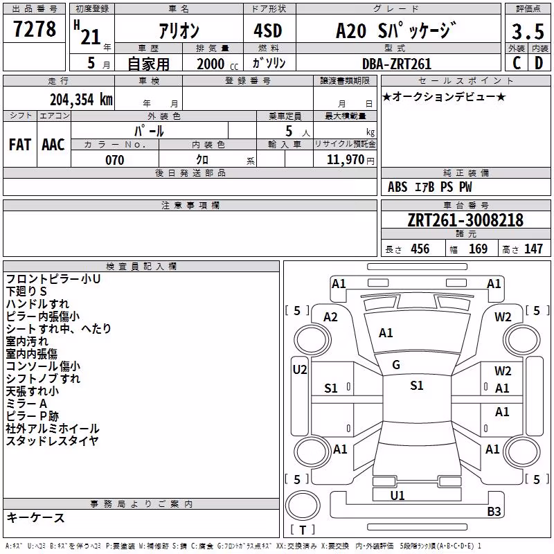 TOYOTA ALLION