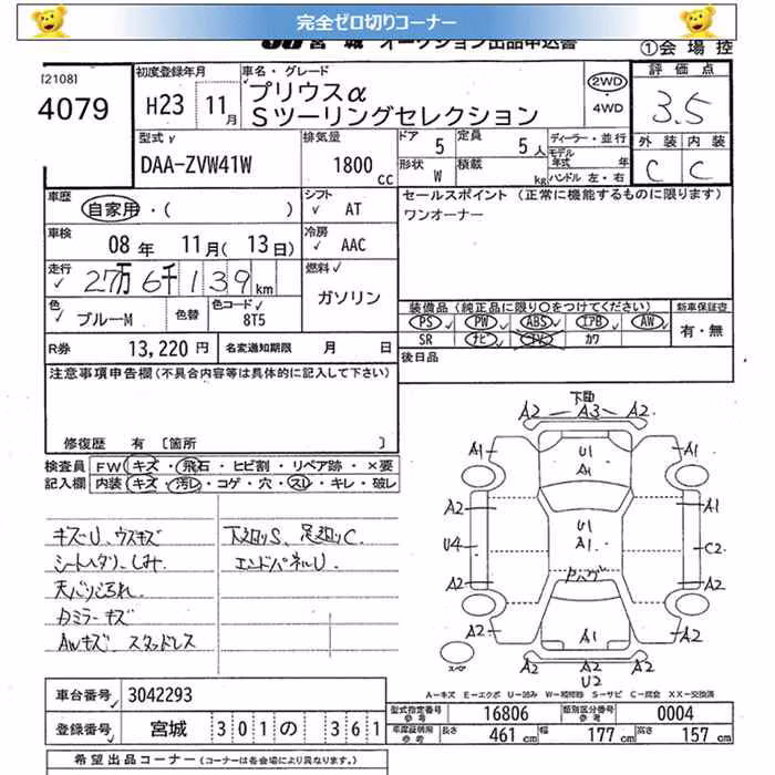 TOYOTA PRIUS ALPHA