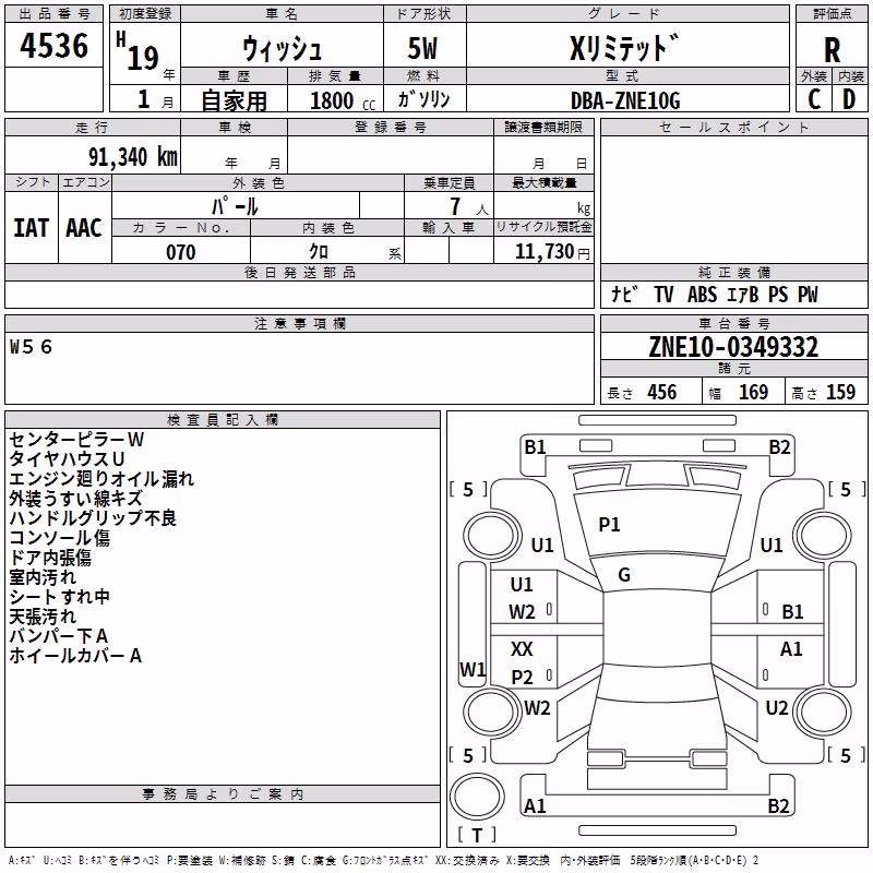 TOYOTA WISH