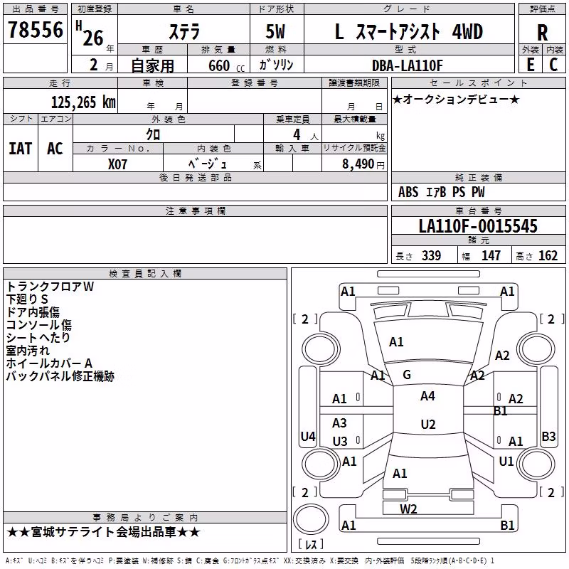 SUBARU STELLA