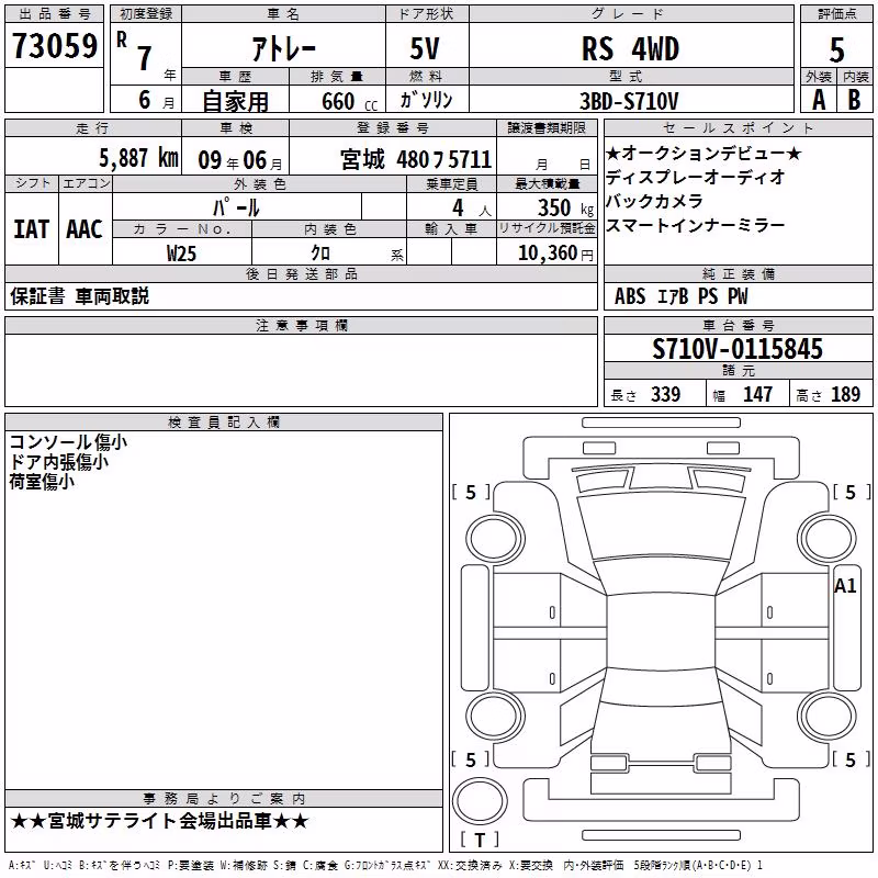 DAIHATSU ATRAI