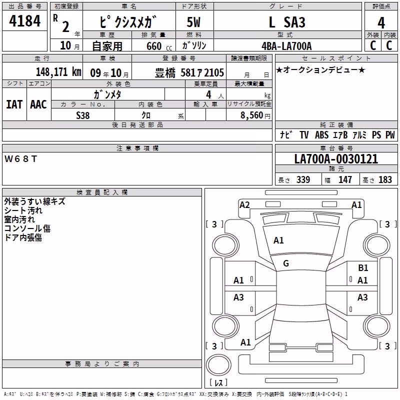 TOYOTA PIXIS MEGA