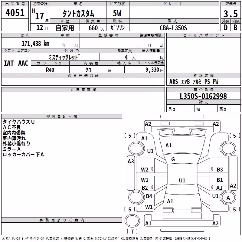 DAIHATSU TANTO