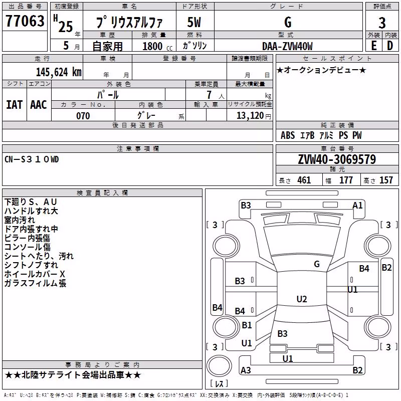 TOYOTA PRIUS ALPHA