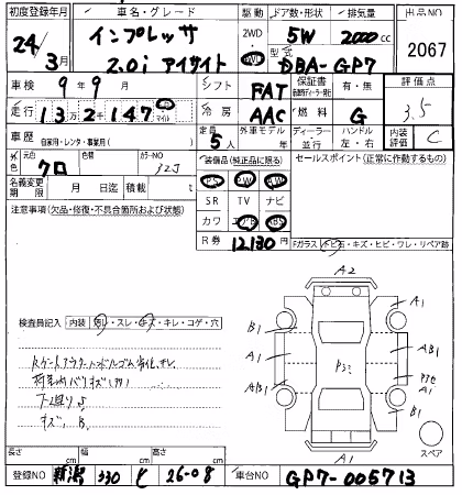 SUBARU IMPREZA