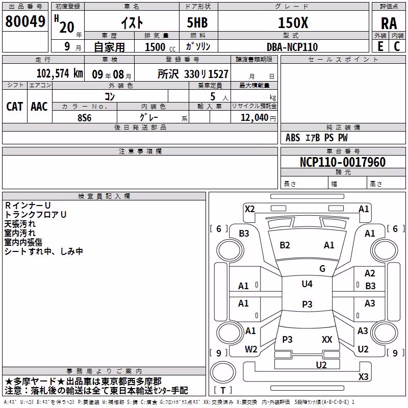 TOYOTA IST