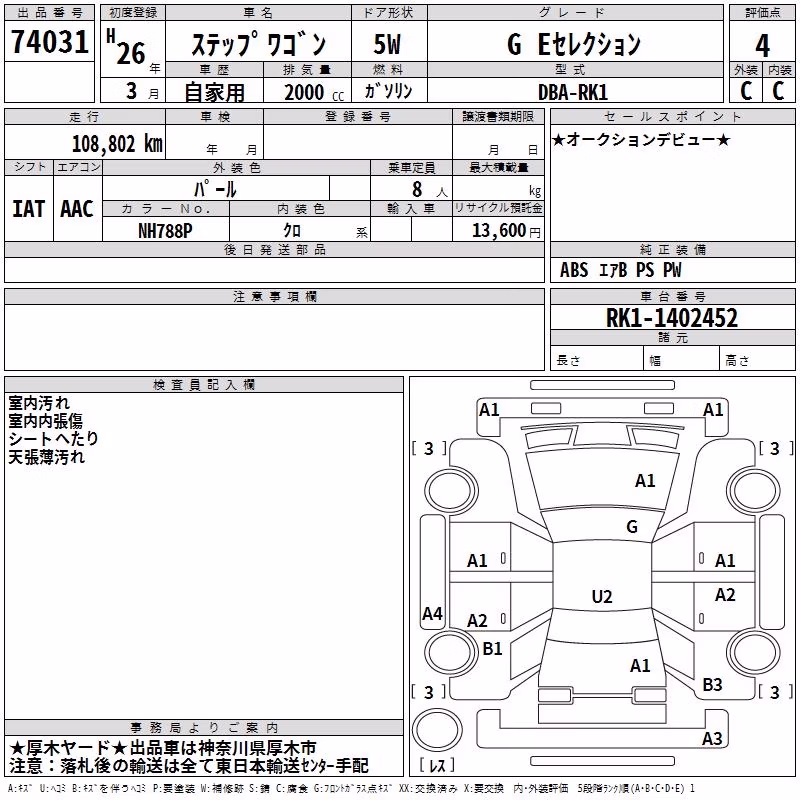 HONDA STEPWGN
