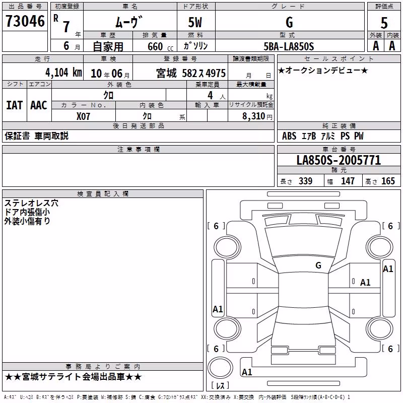 DAIHATSU MOVE