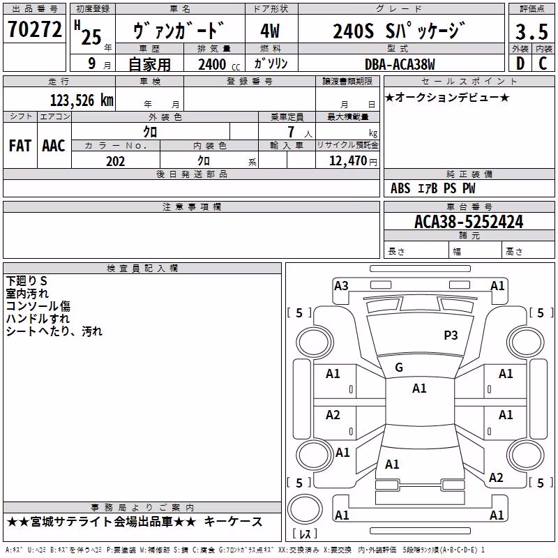 TOYOTA VANGUARD