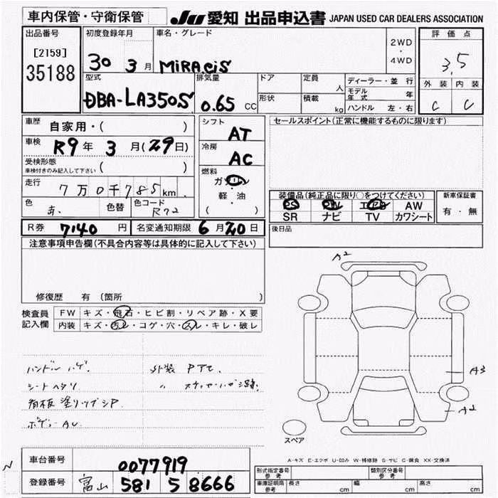 DAIHATSU MIRA E:S