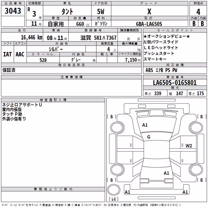 DAIHATSU TANTO