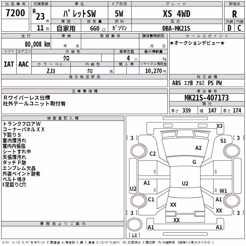 SUZUKI PALETTE