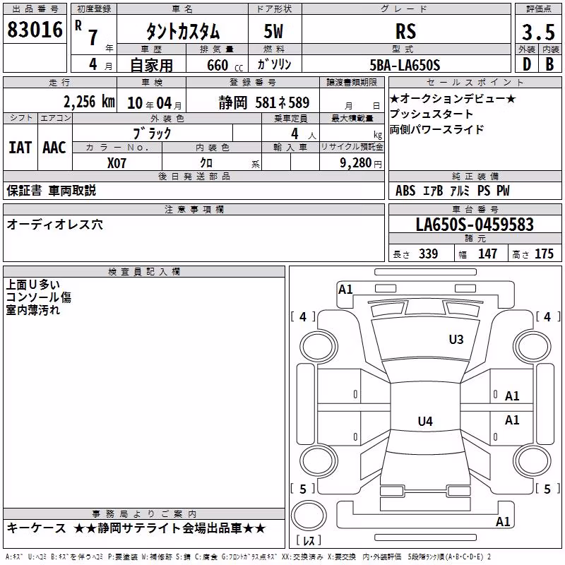 DAIHATSU TANTO