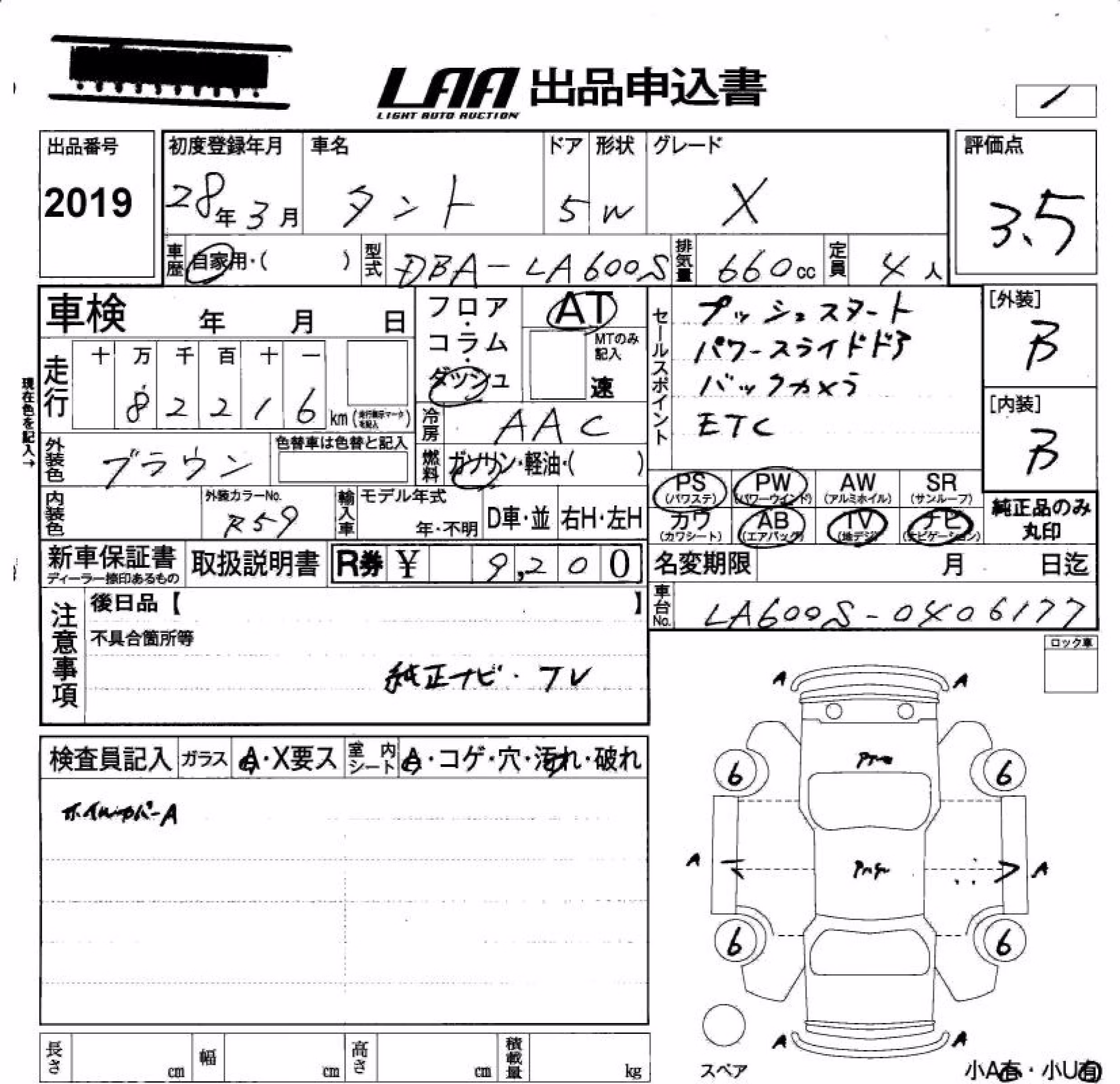 DAIHATSU TANTO