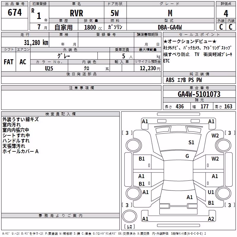 MITSUBISHI RVR