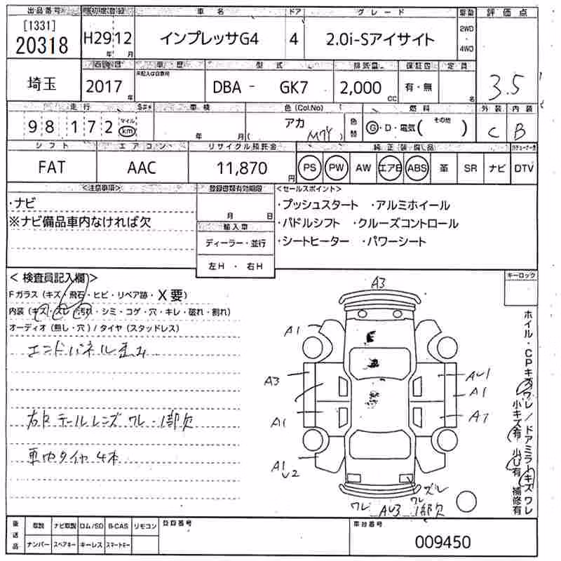 SUBARU IMPREZA