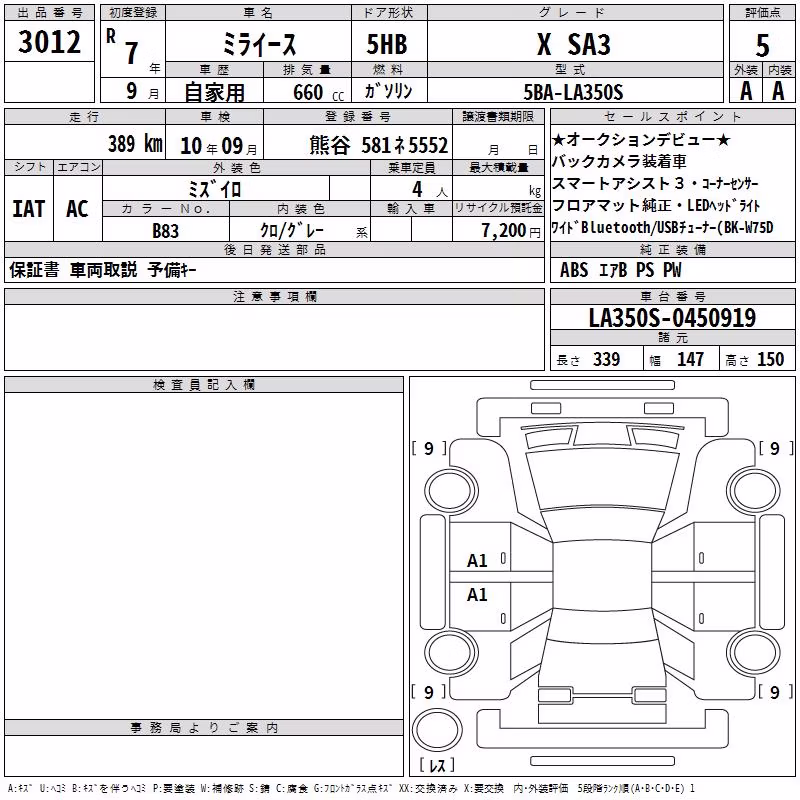DAIHATSU MIRA E:S