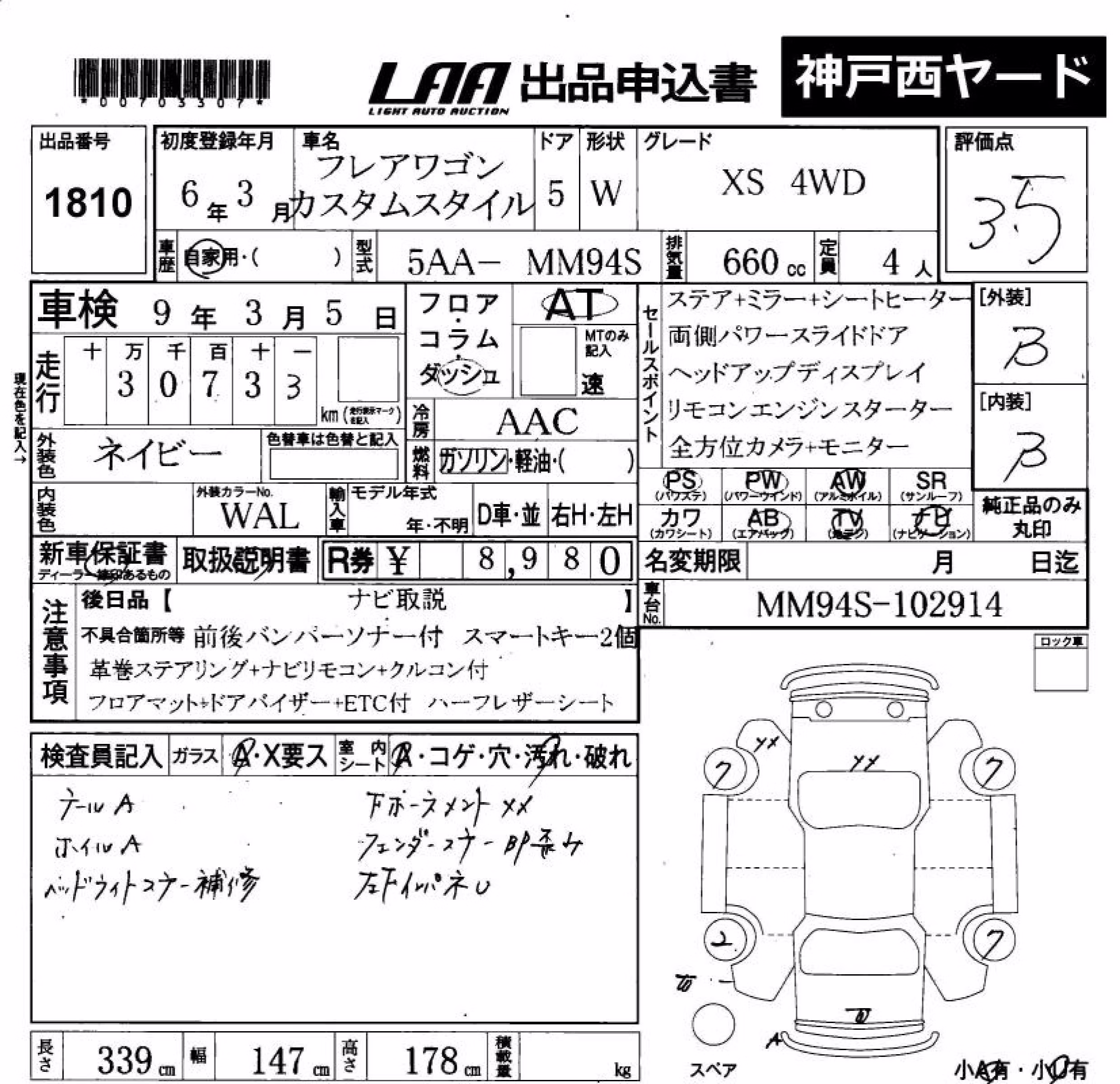 MAZDA FLAIR WAGON