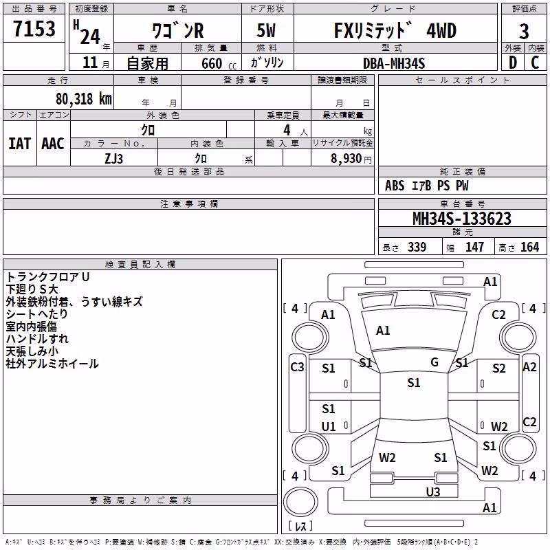 SUZUKI WAGON R