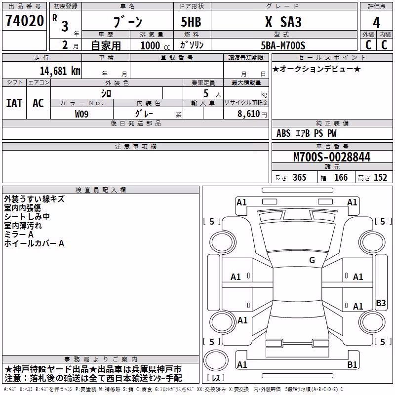 DAIHATSU BOON