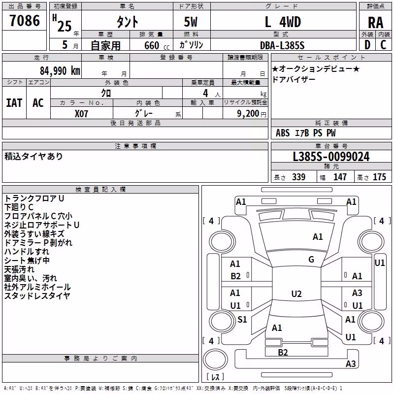 DAIHATSU TANTO