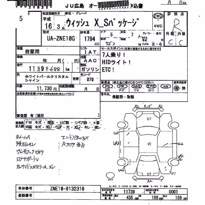 TOYOTA WISH