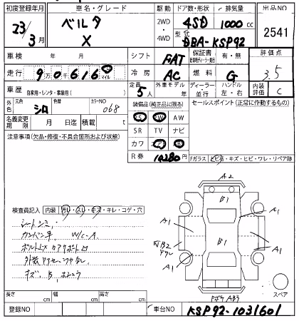 TOYOTA BELTA