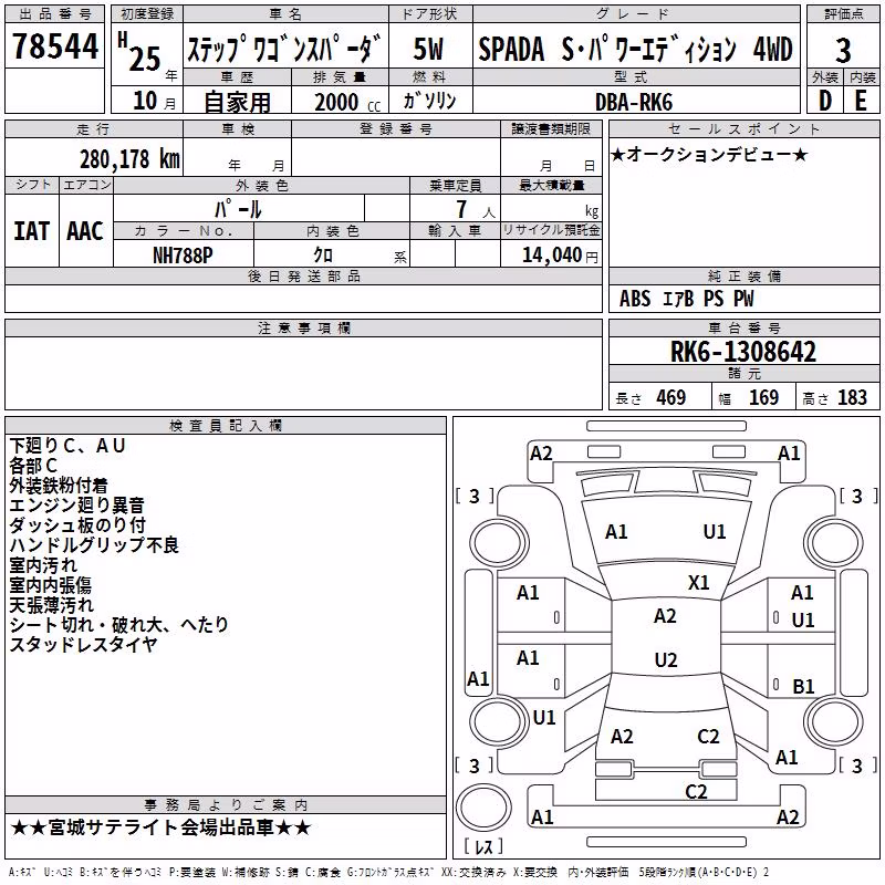 HONDA STEPWGN