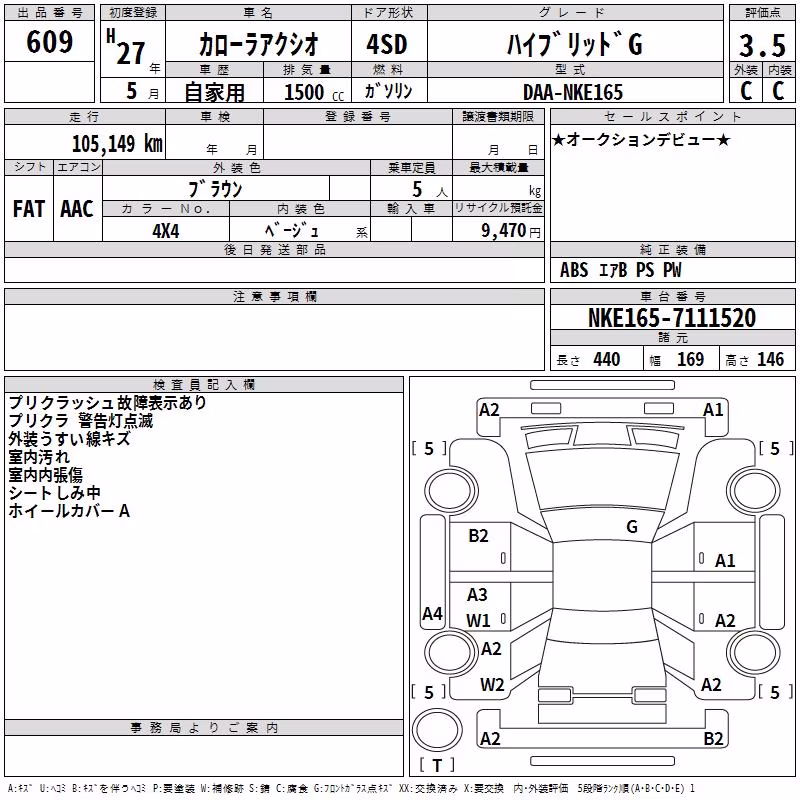 TOYOTA COROLLA AXIO