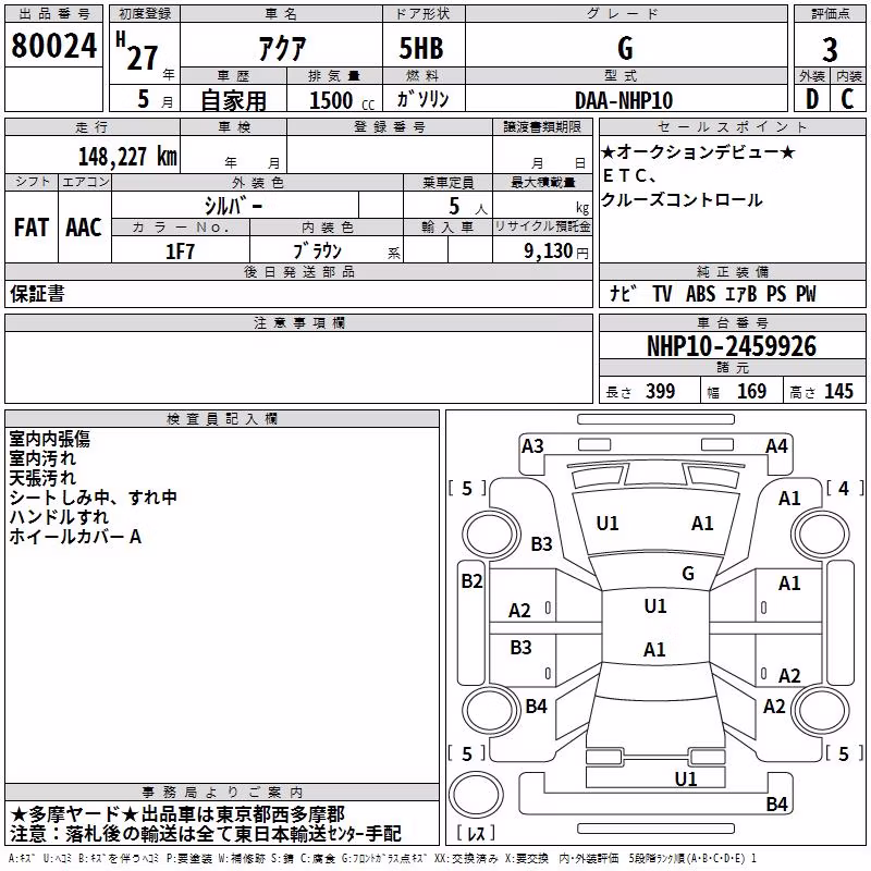 TOYOTA AQUA