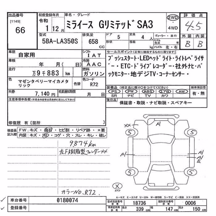 DAIHATSU MIRA E:S