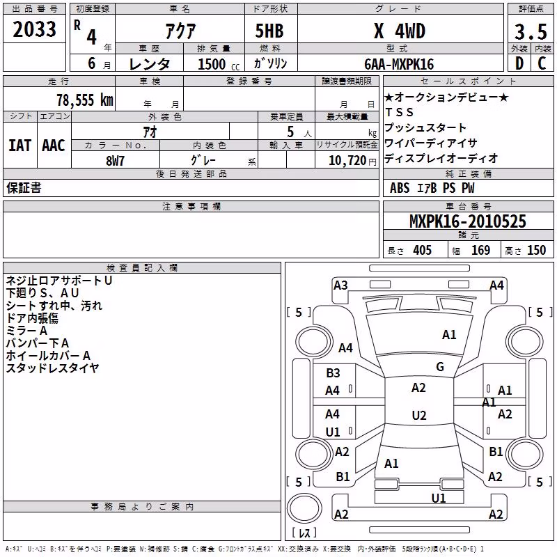 TOYOTA AQUA