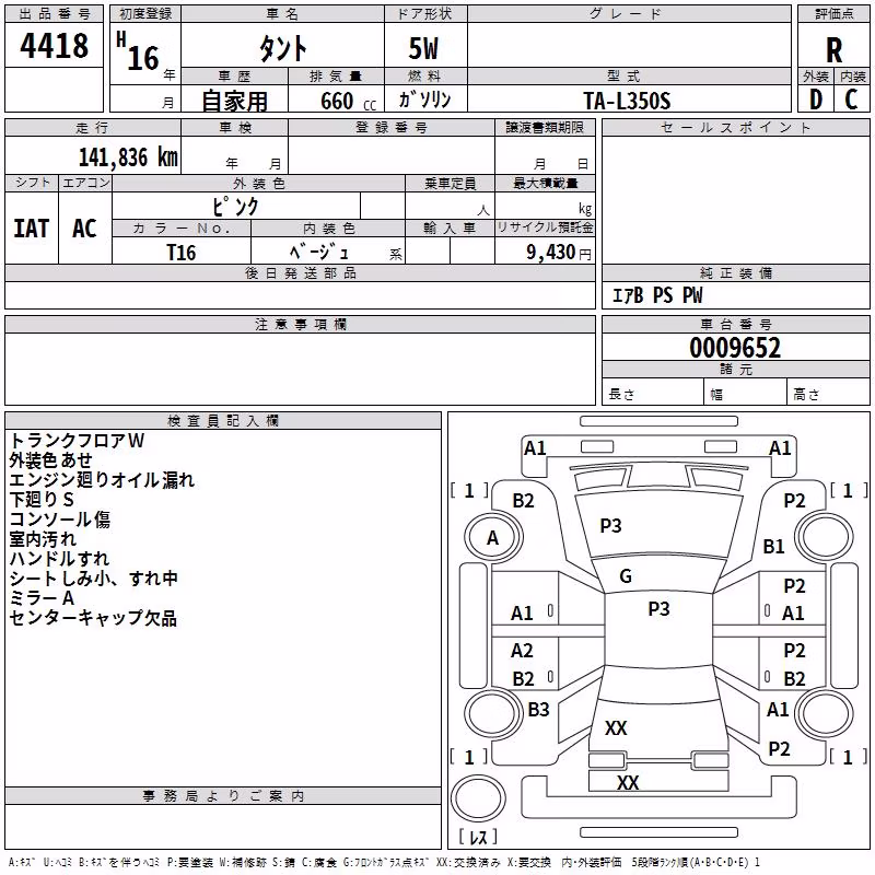 DAIHATSU TANTO