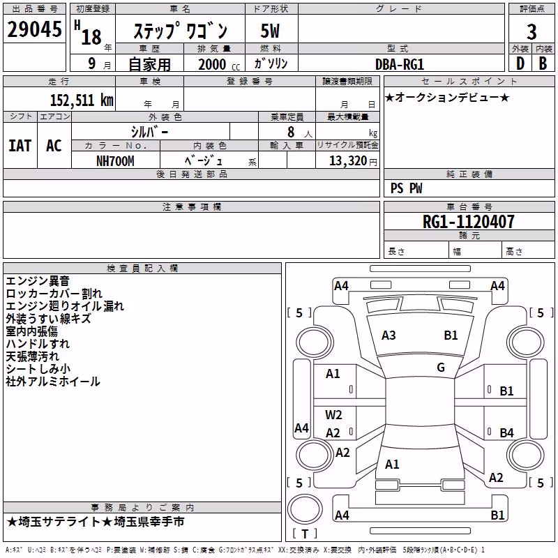 HONDA STEPWGN