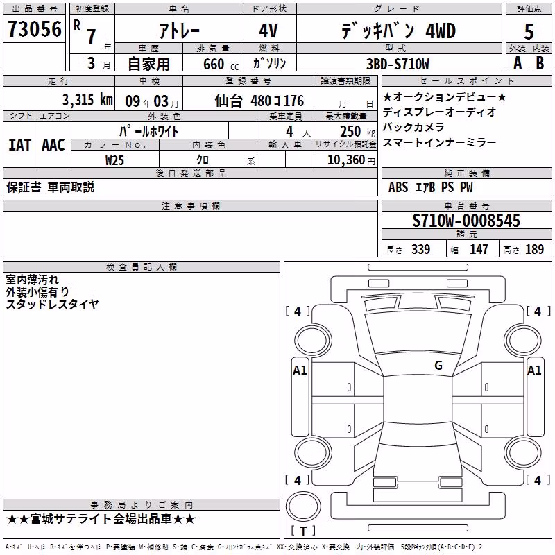 DAIHATSU ATRAI
