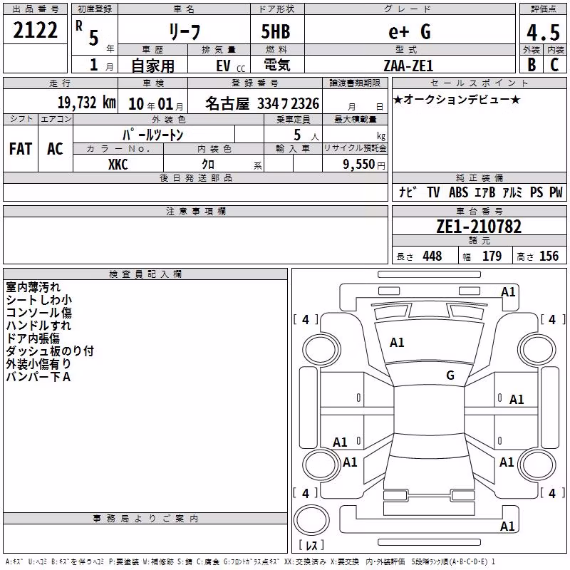 NISSAN LEAF