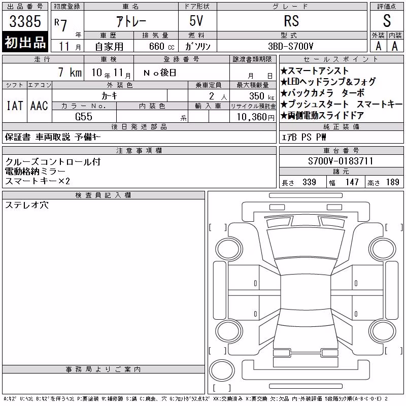 DAIHATSU ATRAI