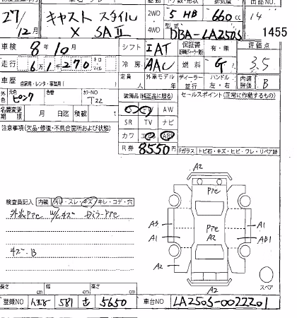 DAIHATSU CAST