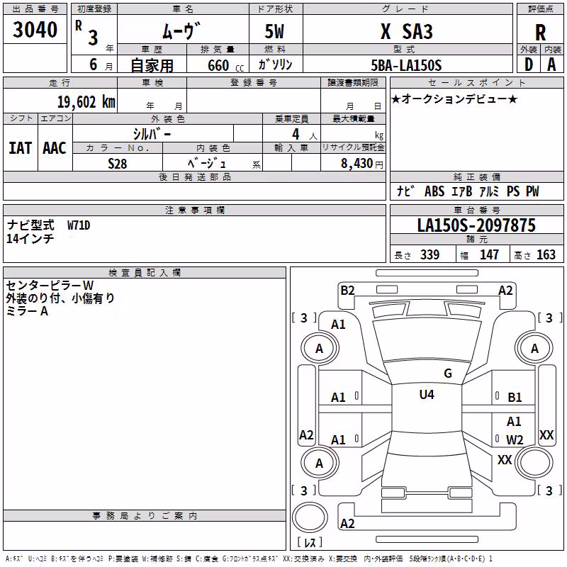 DAIHATSU MOVE