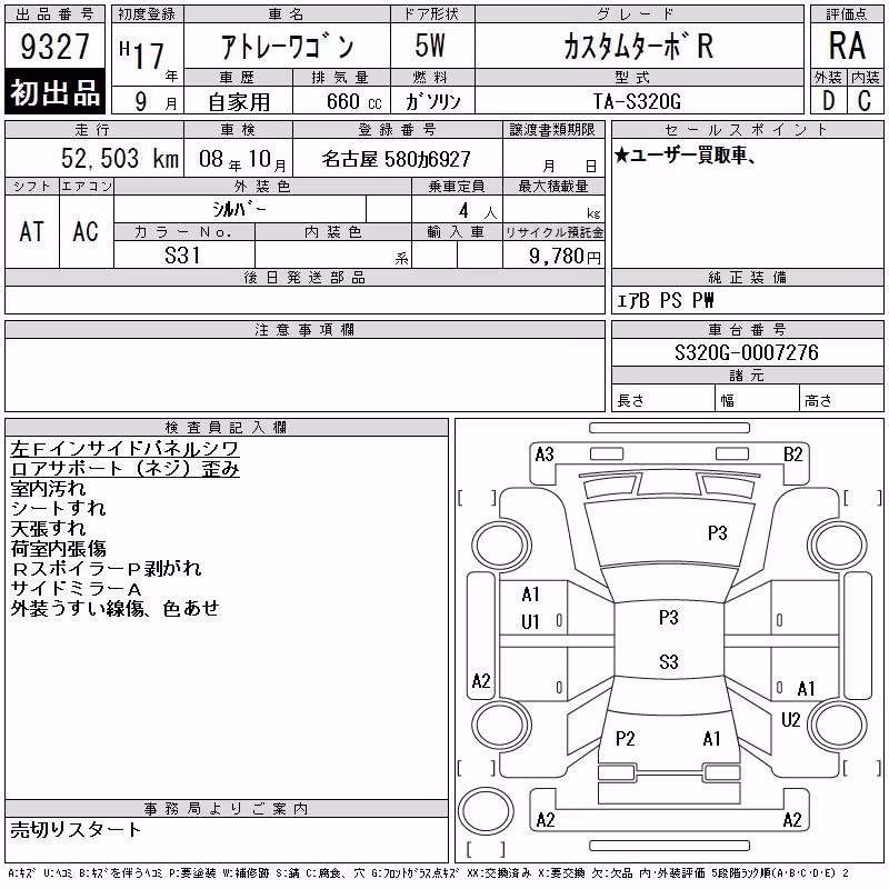 DAIHATSU ATRAI